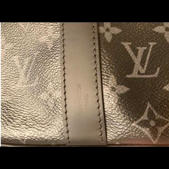 HOLD❌LOUIS VUITTON KEEPALL 45 B ECLIPSE - Picture 11 of 16